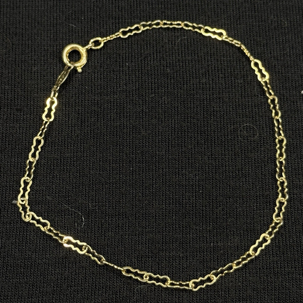 Estate Petite Gold Filled Baroness Bracelet 1/20 14k GF 7IN