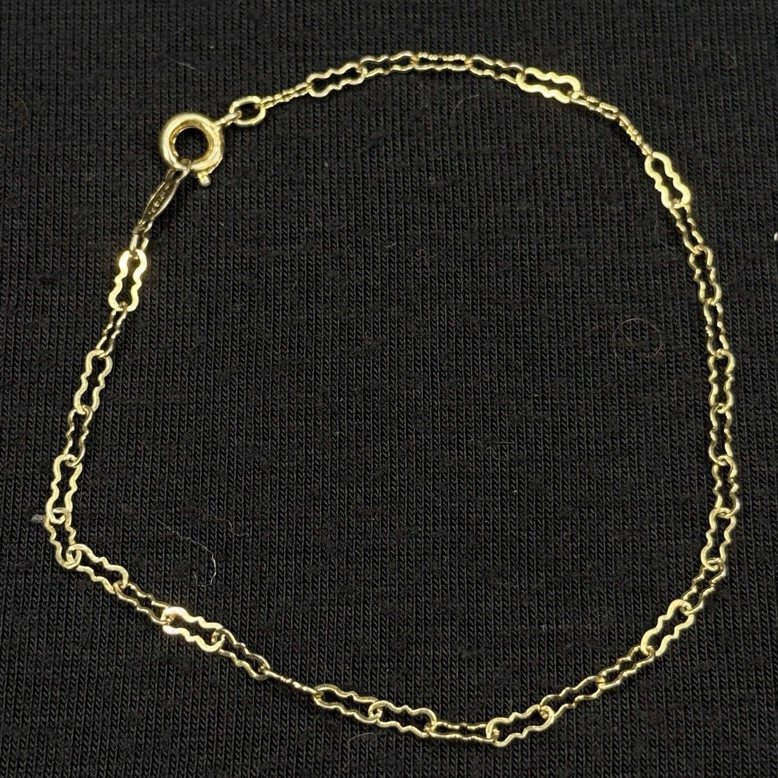 Estate Petite Gold Filled Baroness Bracelet 1/20 14k GF 7IN