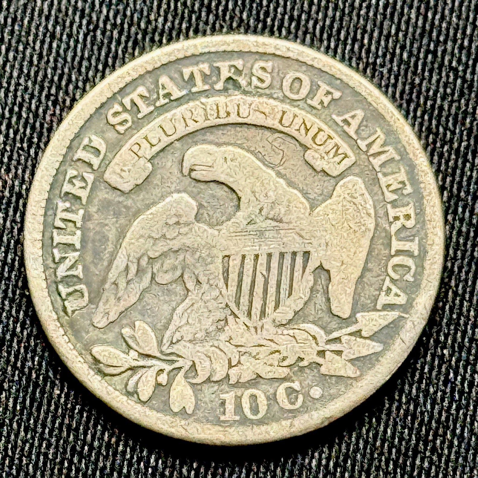 1831 Capped Bust Dime AG Silver 10C Early US Coin Rare Type Collector