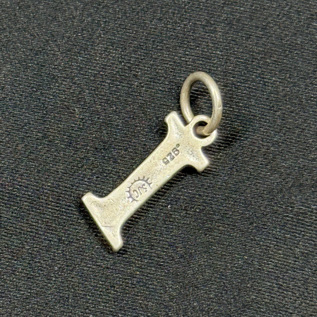 Estate Sterling Silver Sundancer Jewelry Co Letter I 925 Charm Pendant