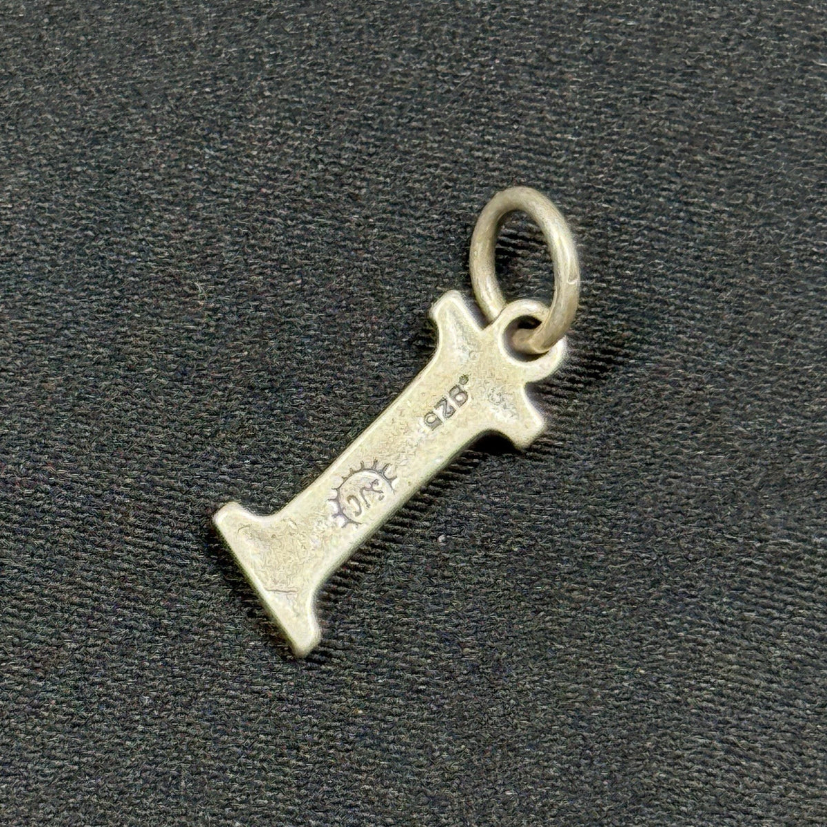 Estate Sterling Silver Sundancer Jewelry Co Letter I 925 Charm Pendant