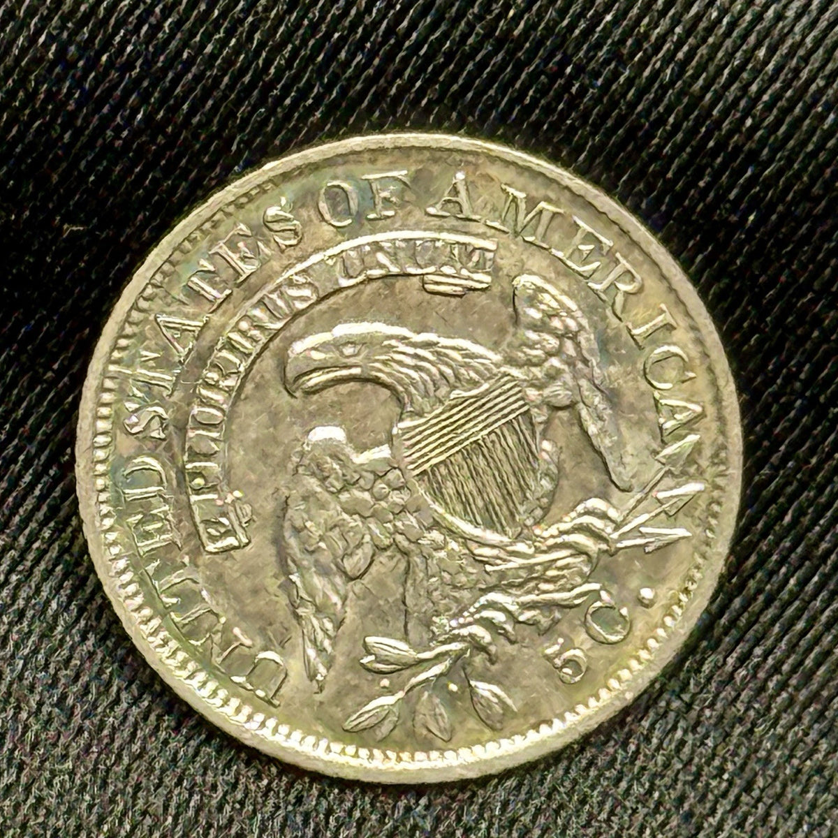 1835 Capped Bust Half Dime Extra Fine XF 5 Cent Silver Coin