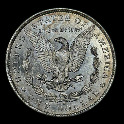 1884-O Morgan Silver Dollar Raw Uncirculated Semi Proof Like