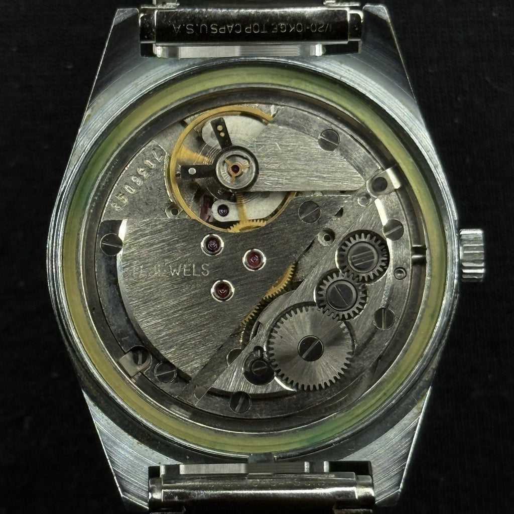 Vintage POLJOT Manual Wind Mens Watch Original RUNS USSR 17J Collector Condition