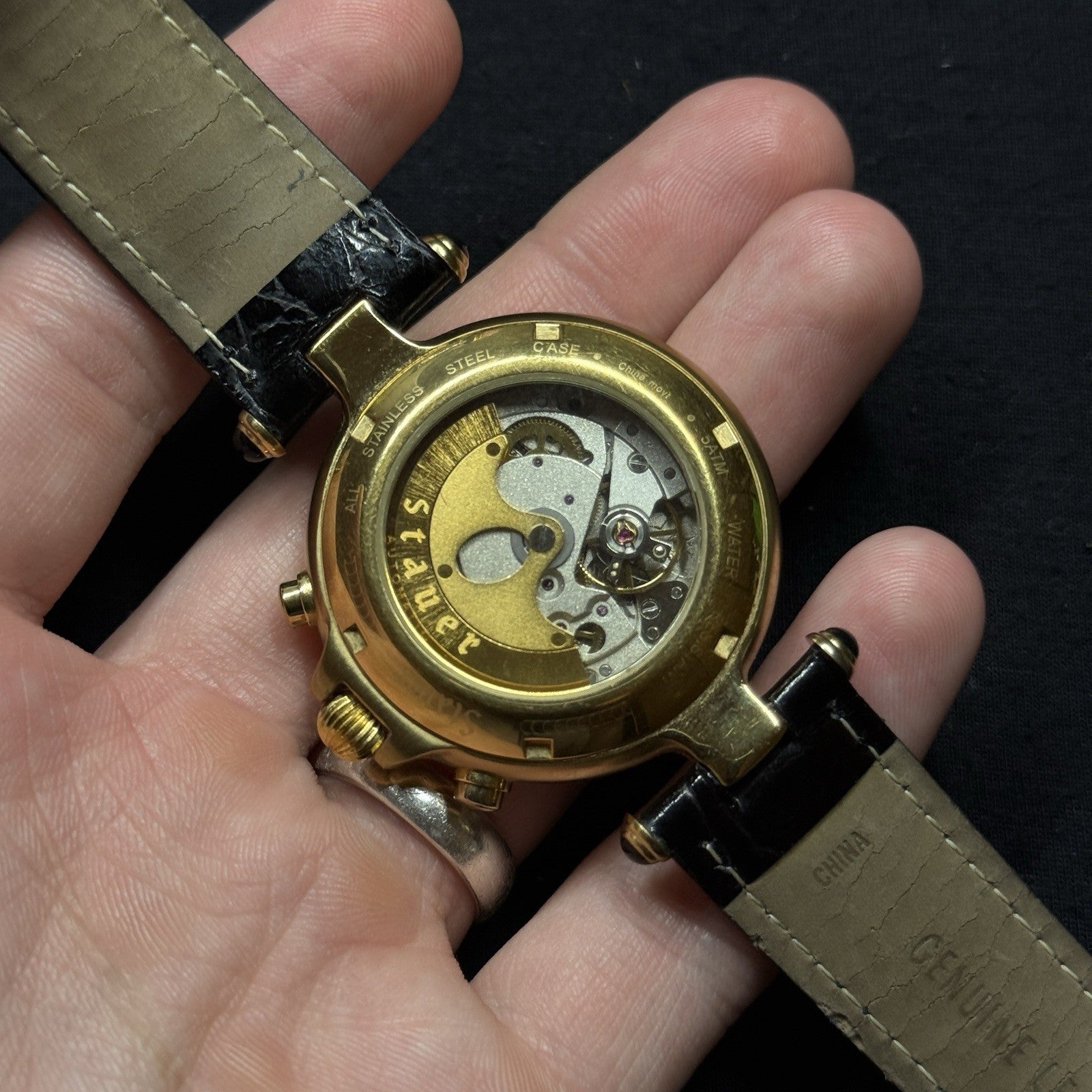 Lot Of 10 Watches Most Automatic And Run Invicta Stauer Stuhrling