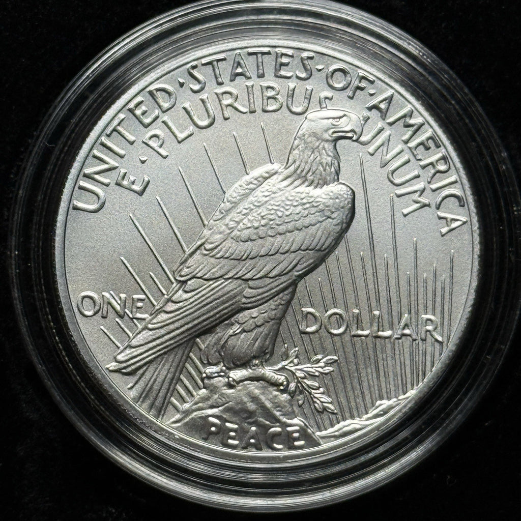 2021 $1 Peace Commemorative Silver Dollar ~ w/OGP & COA