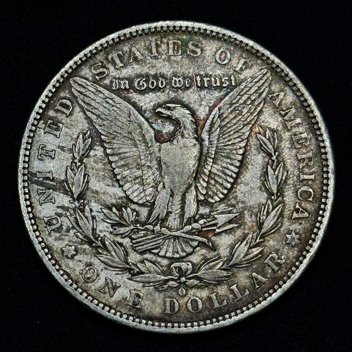 1879-O Morgan Silver Dollar Raw XF Plus Toned
