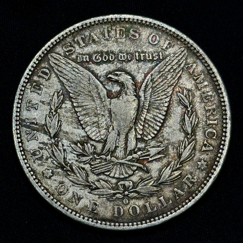 1879-O Morgan Silver Dollar Raw XF Plus Toned
