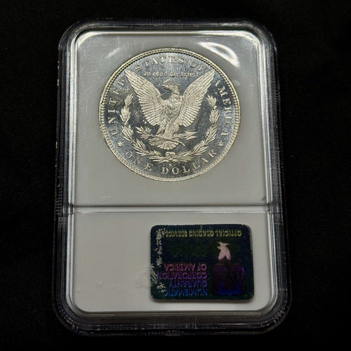 1880-S Morgan Silver Dollar NGC MS64 PL CAC Sticker  Strong Cameo Prooflike