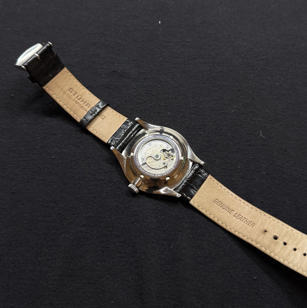 Stührling Cuvette 171C Automatic 44mm Classic Dress Watch