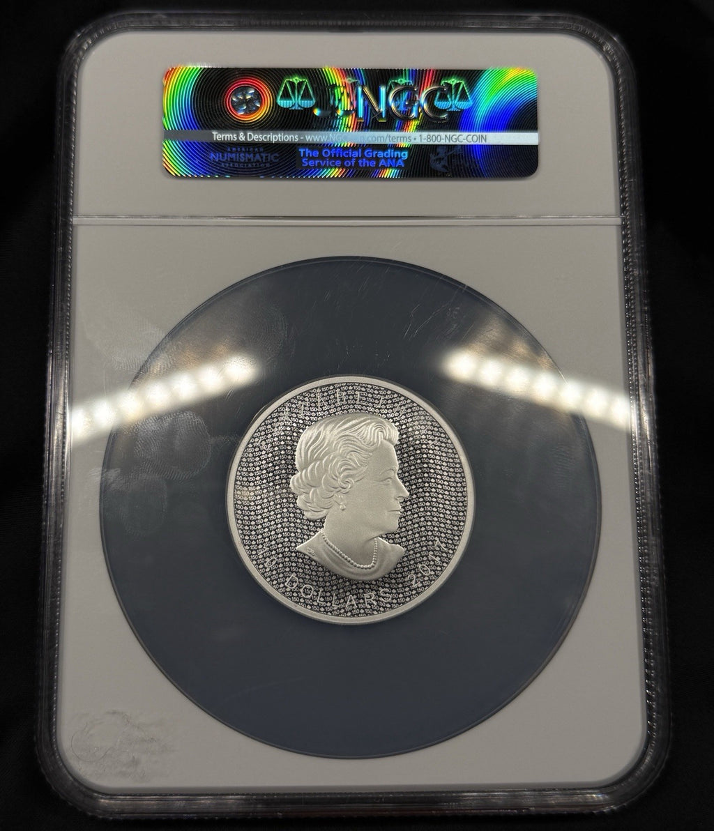 2017 Silver .9999 2oz 150th Anniversary Maple Leaf NGC PF70 ER Matte Proof