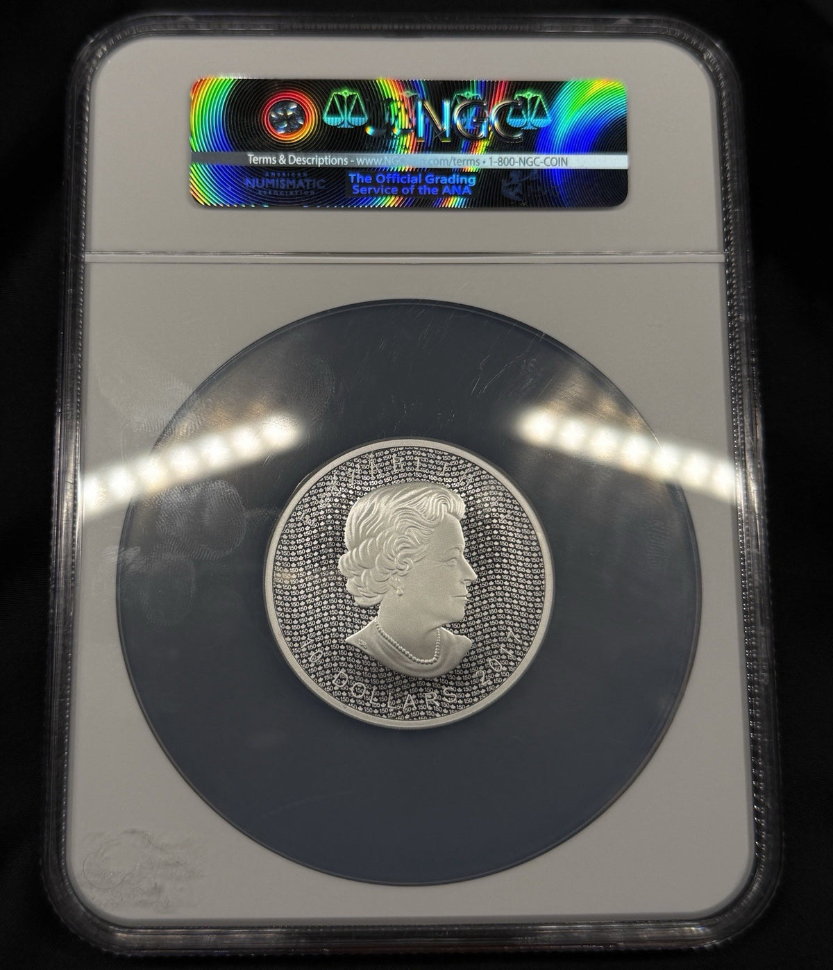 2017 Silver .9999 2oz 150th Anniversary Maple Leaf NGC PF70 ER Matte Proof