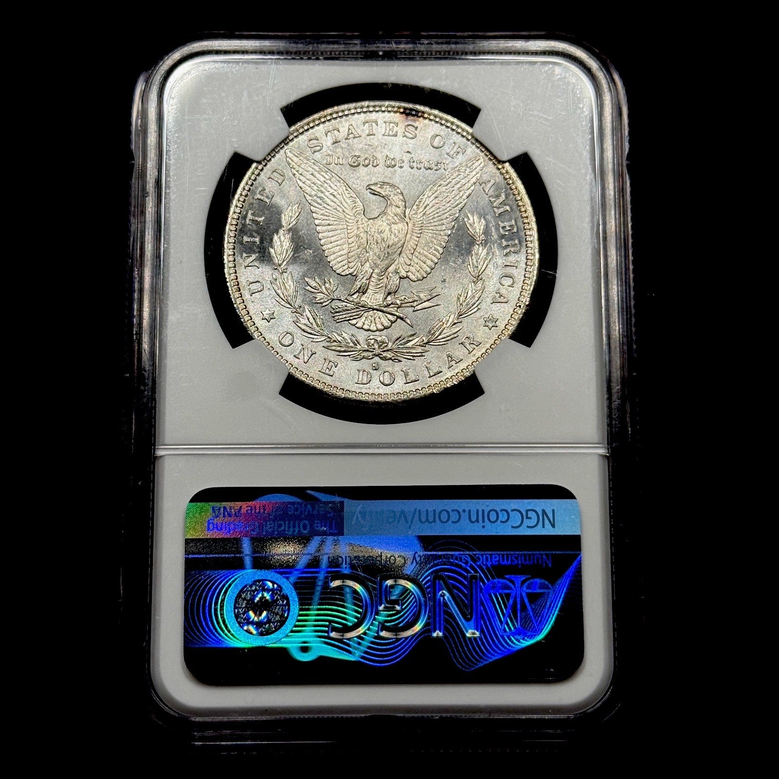 1882-S Morgan Silver Dollar NGC MS63 Semi Proof Like