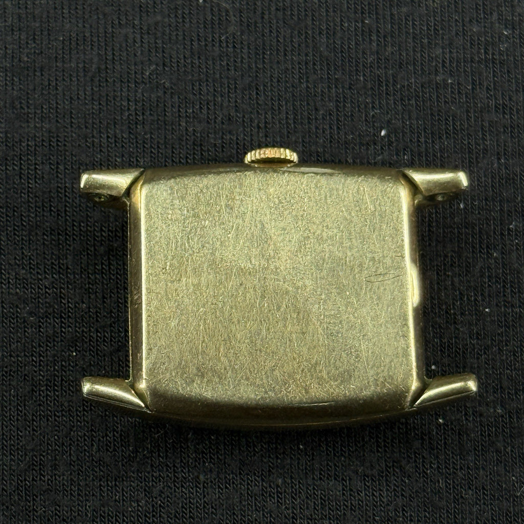 Vintage GF Longines 10k Gold Filled Tank Running Watch For Parts Repair 10L