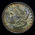 1884-O Morgan Silver Dollar Raw Uncirculated Attractive Tone