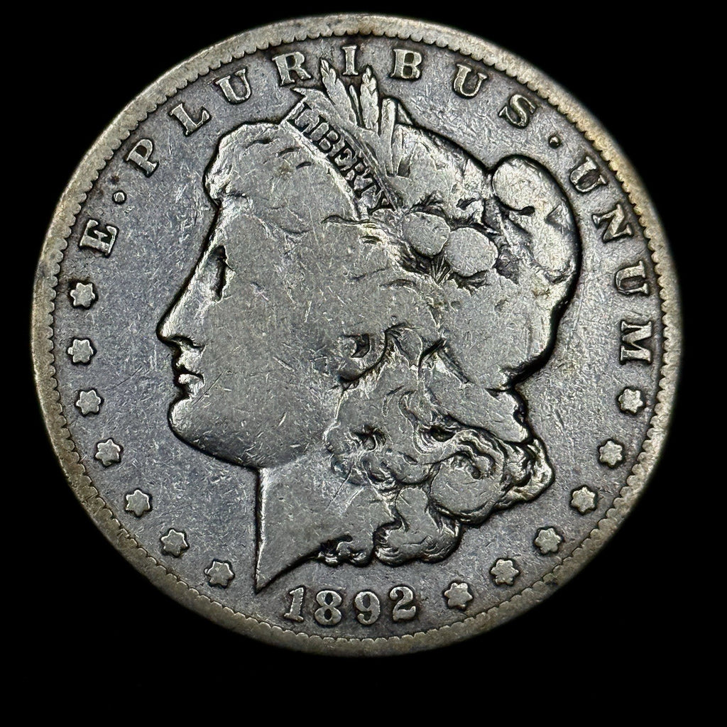1892-S Morgan Silver Dollar Raw Filler Better Date