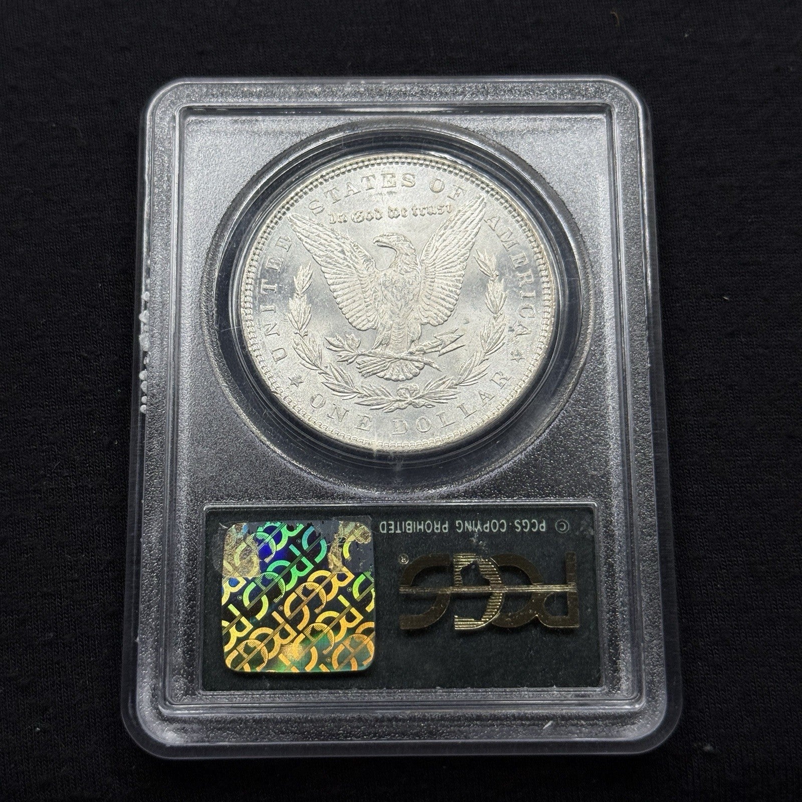 1879 Morgan Silver Dollar PCGS MS62 OGH Old Green Holder