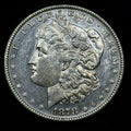1878-S Morgan Silver Dollar Raw Uncirculated Semi Proof Like