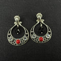 Carolyn Pollack Estate Sterling Silver Earrings Southwest Stud Dangle 925