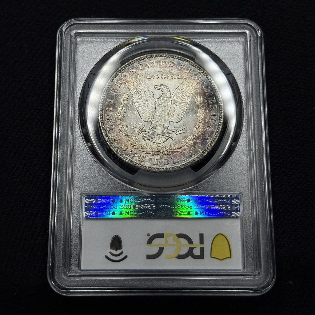 1889-S Morgan Silver Dollar PCGS MS-62 Gem Luster Nicely Toned