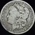 1889-O Morgan Silver Dollar Raw Good
