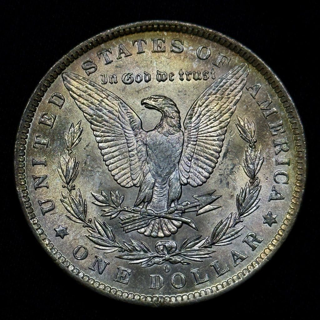 1884-O Morgan Silver Dollar Raw Uncirculated Attractive Tone