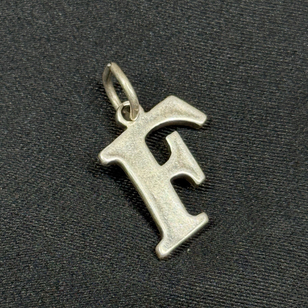 Estate Sterling Silver Sundancer Jewelry Co Letter F 925 Charm Pendant