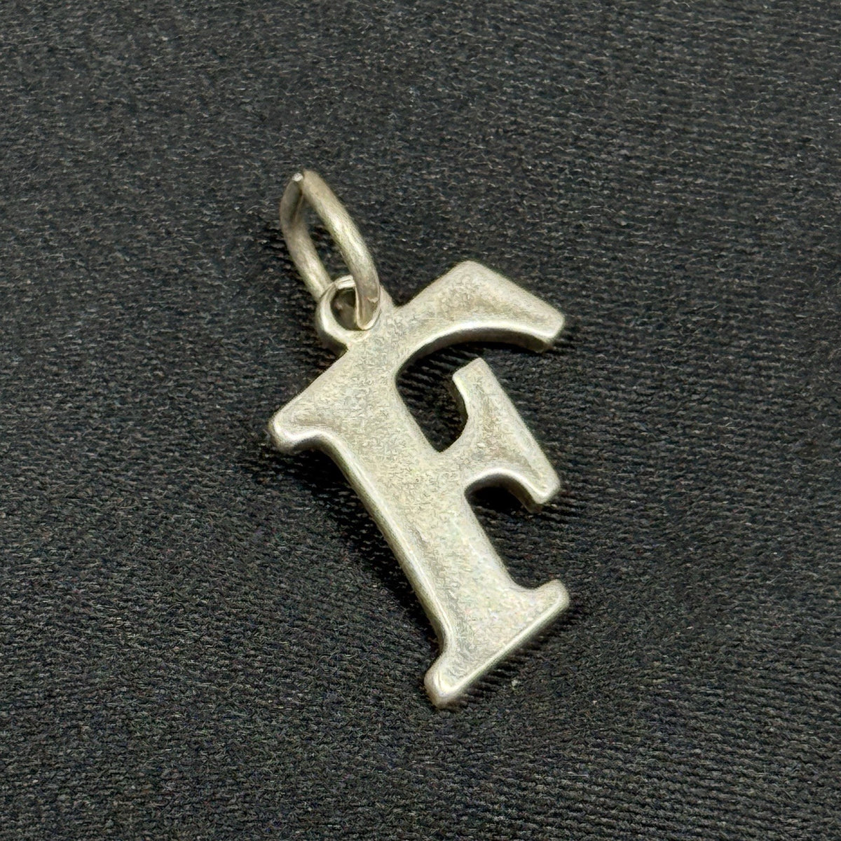 Estate Sterling Silver Sundancer Jewelry Co Letter F 925 Charm Pendant