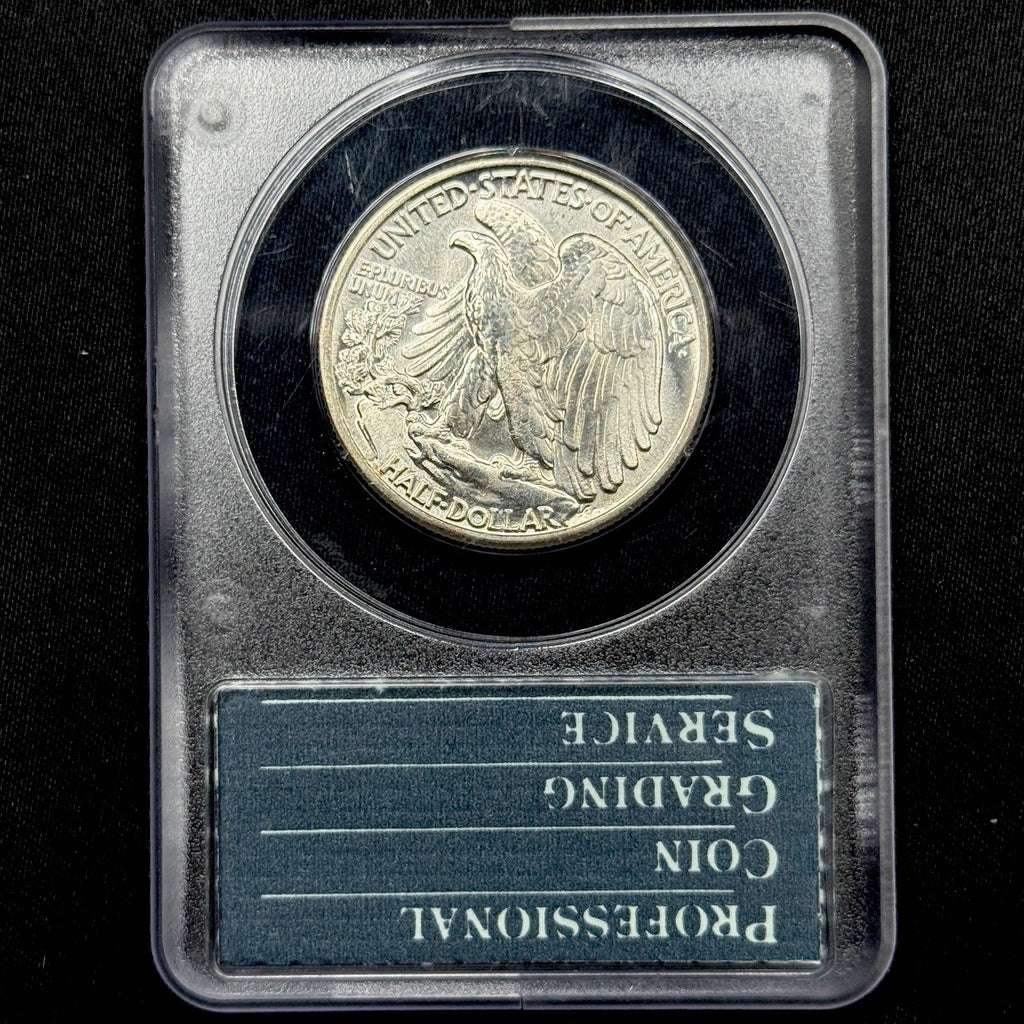 1942 Walking Liberty Half Dollar PCGS MS65 CAC Rattler Old Green Holder Gem 50C