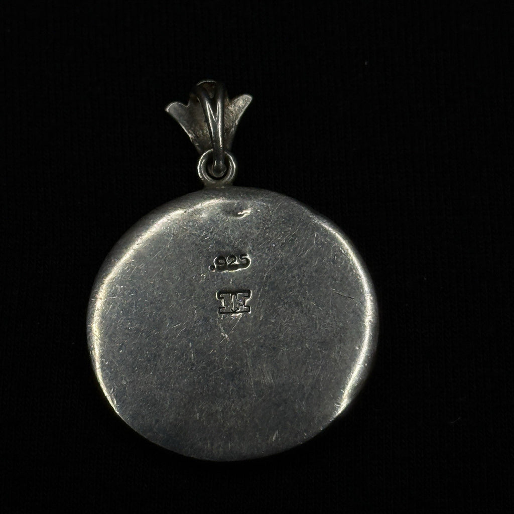 Darren Simonian Sterling Silver Pendant Port Royal Tombstone Skull 925