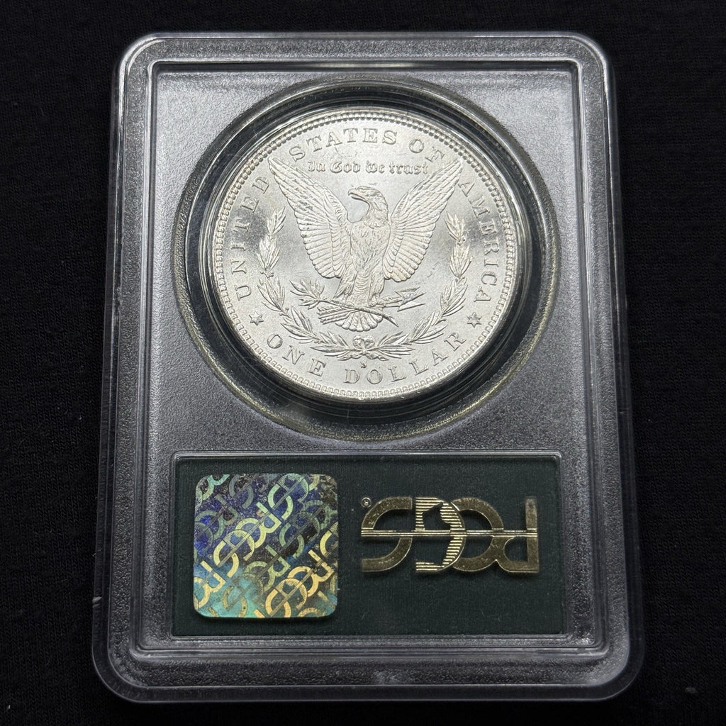 1879-S Morgan Silver Dollar PCGS MS65 OGH Blast White Gem Old Green Holder