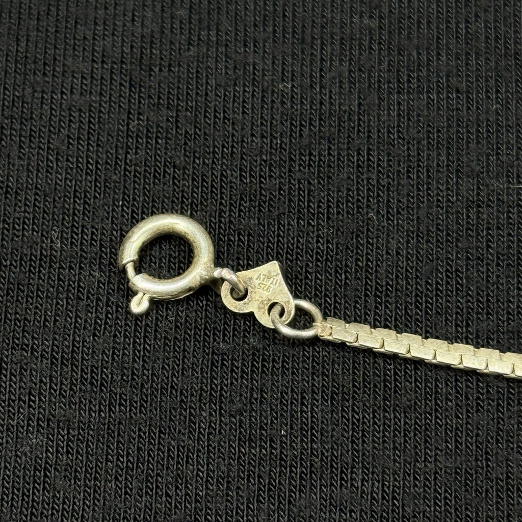 Estate sterling Silver Snake Chain Bracelet  925. 7 IN OR
