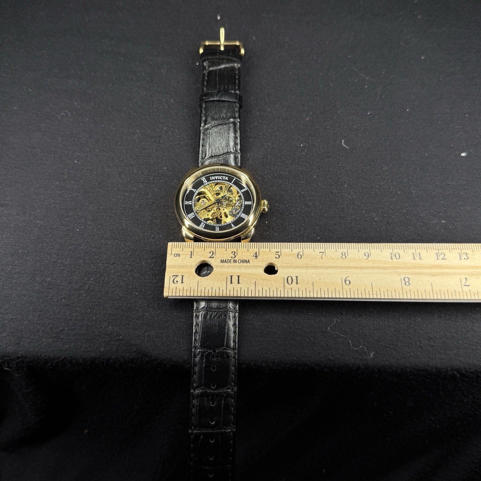Invicta Specialty 28811 42mm Mechanical Skeleton Dial Watch