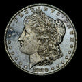 1880-S Morgan Silver Dollar Raw Uncirculated Semi Proof Like