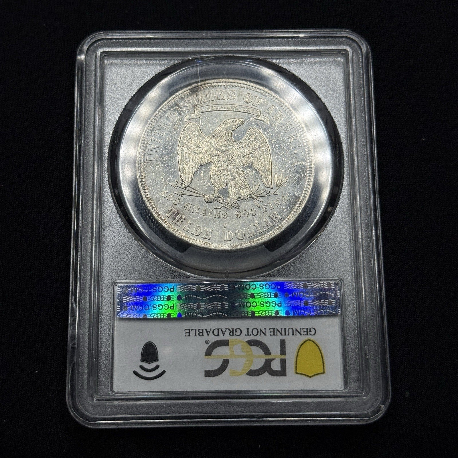 1877-S Trade Dollar $1 PCGS XF Details Gem Eye Appeal Silver Dollar