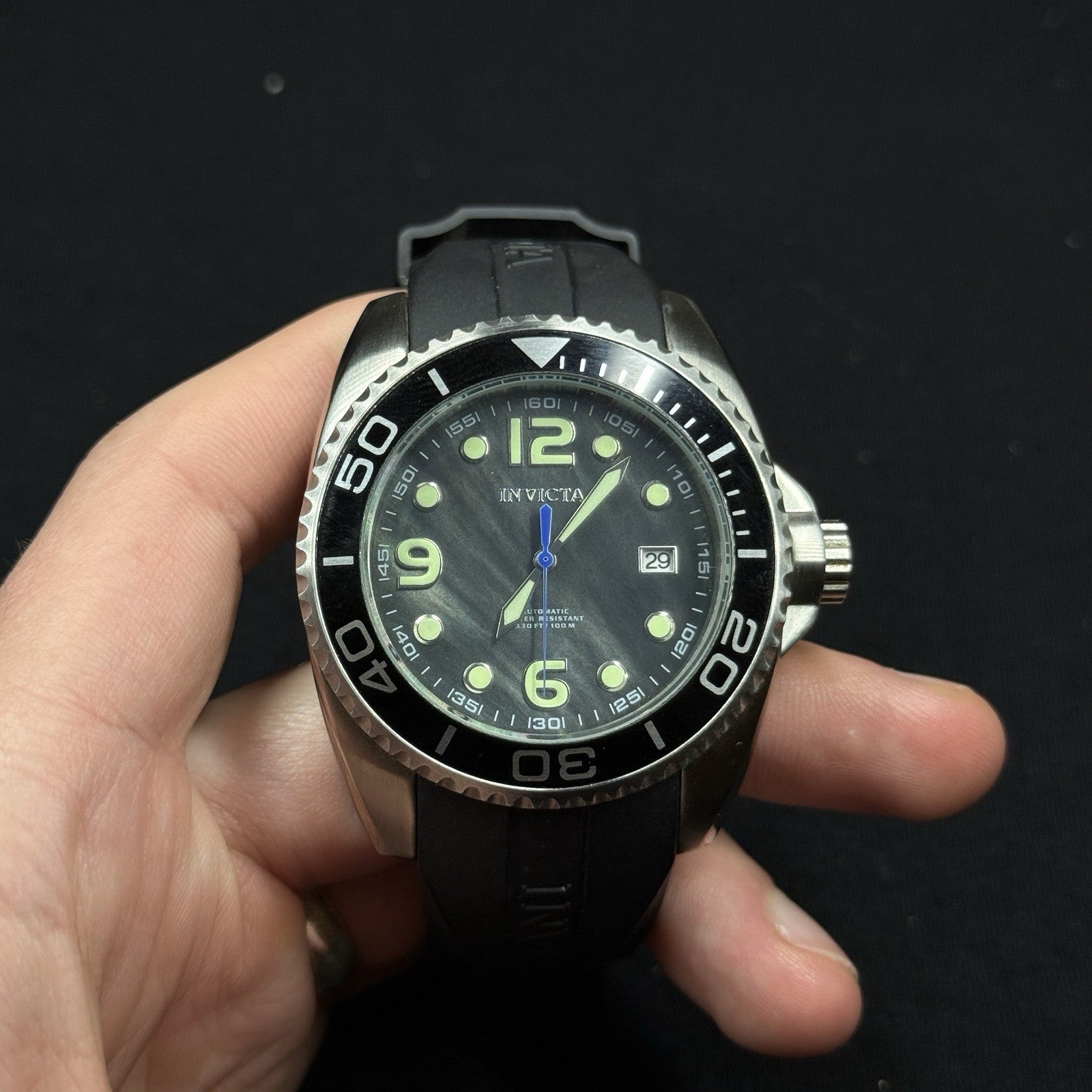 Lot Of 10 Watches Most Automatic And Run Invicta Stauer Stuhrling