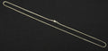 Estate Sterling Silver Rope Necklace Chain Vintage 925 7.2 Grams 23.5IN