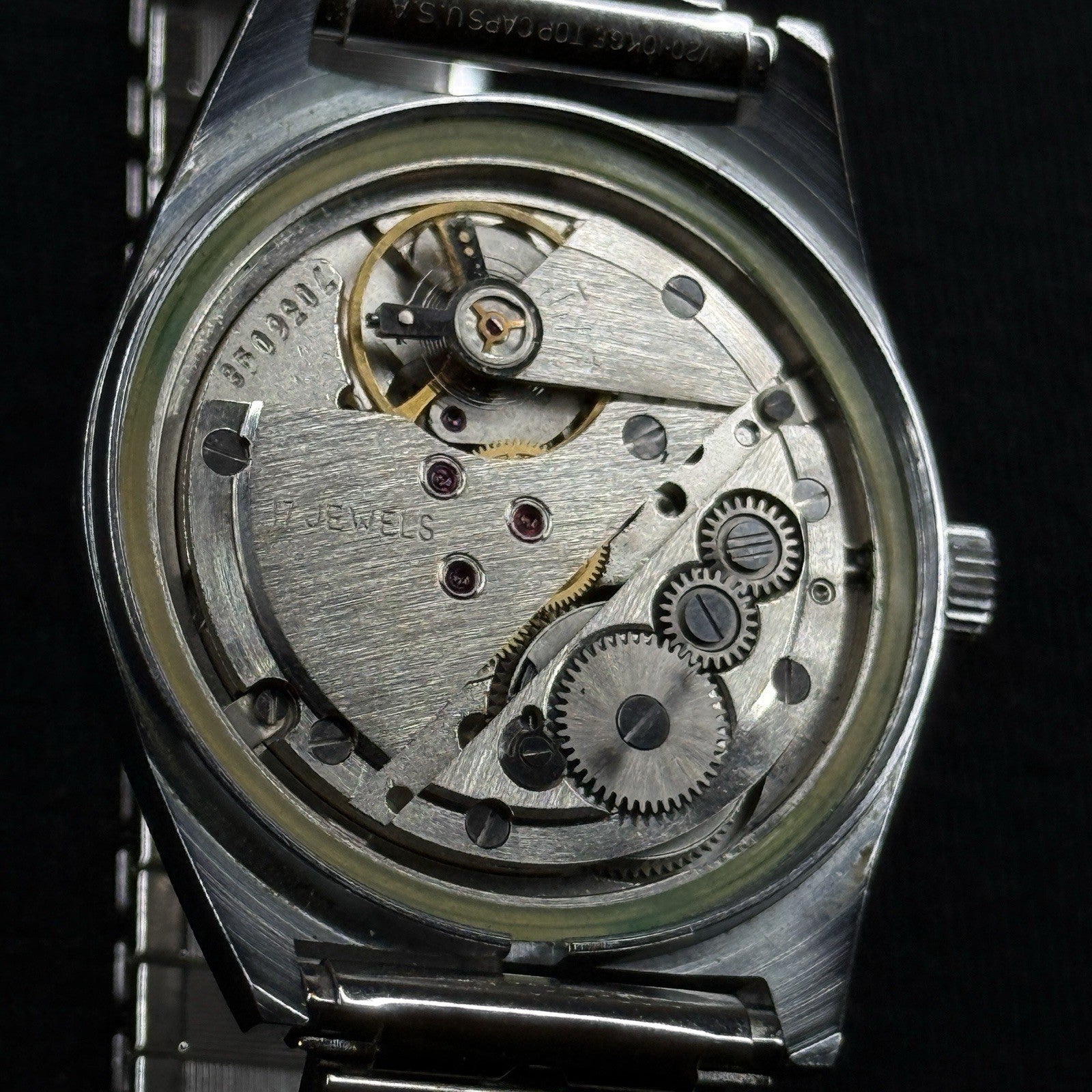 Vintage POLJOT Manual Wind Mens Watch Original RUNS USSR 17J Collector Condition