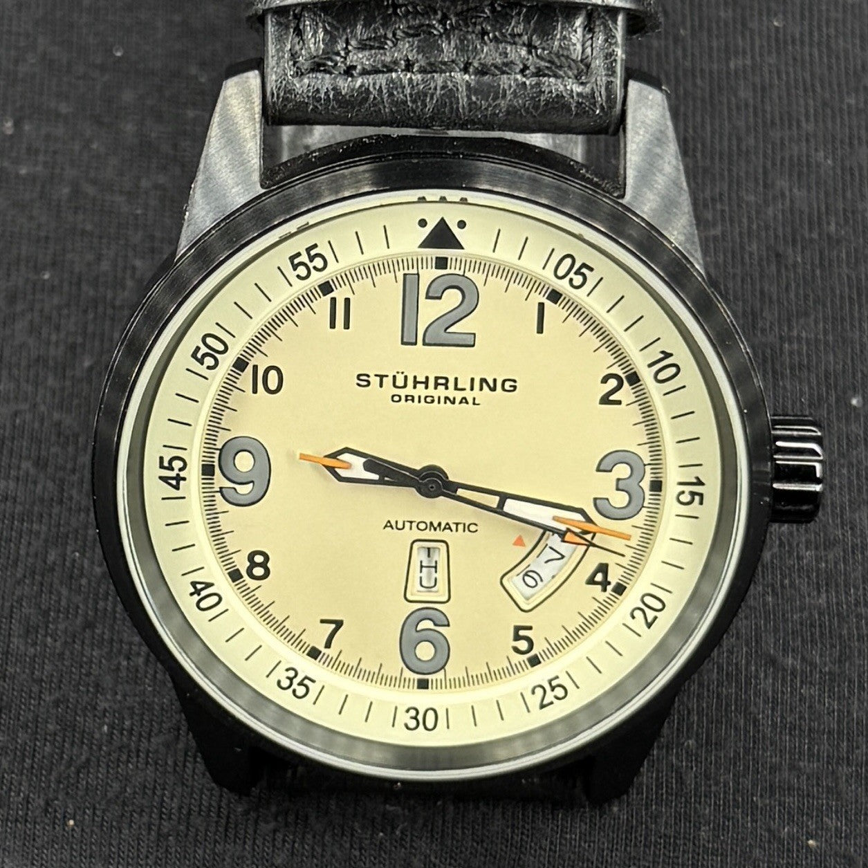 Stührling Tuskegee Skymaster 129B2 Automatic 46mm Aviator PVD