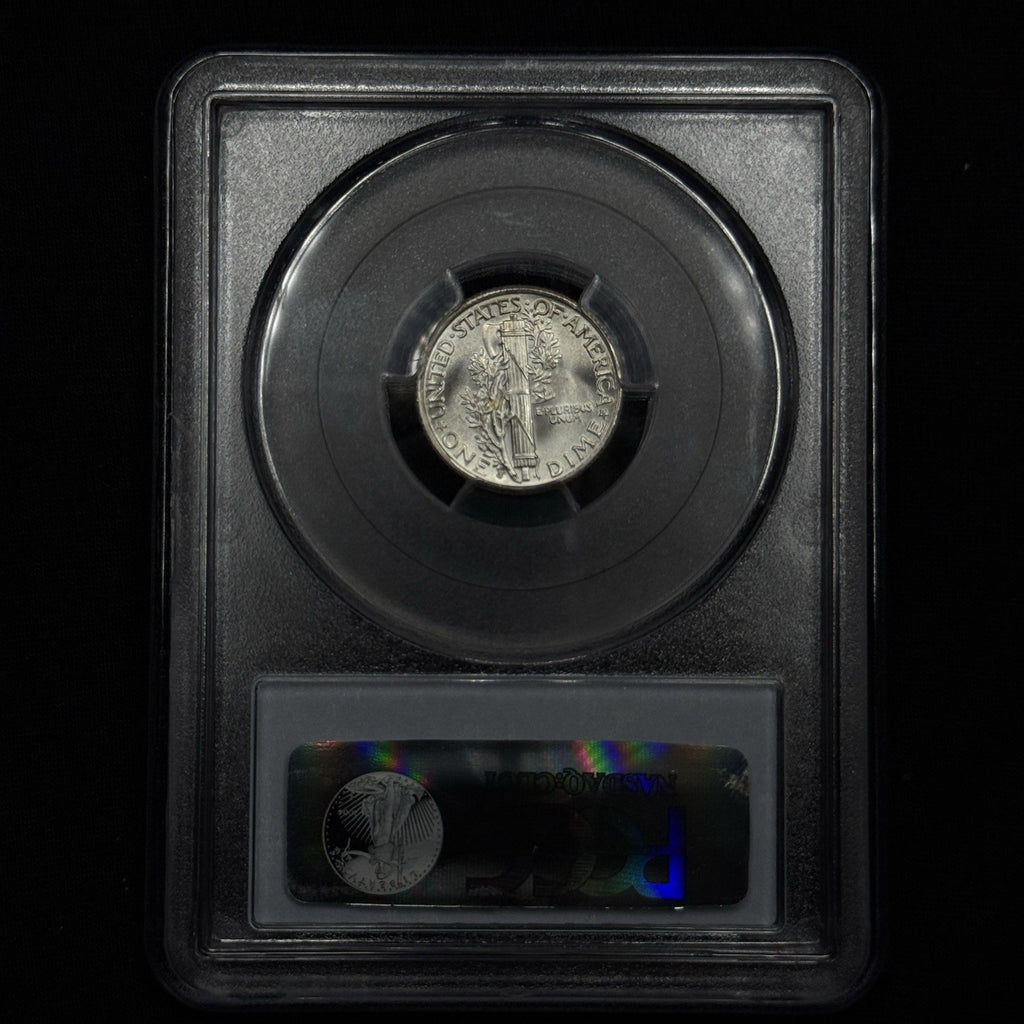 1937-S Mercury Dime Silver PCGS MS66 Blast White Gem Luster