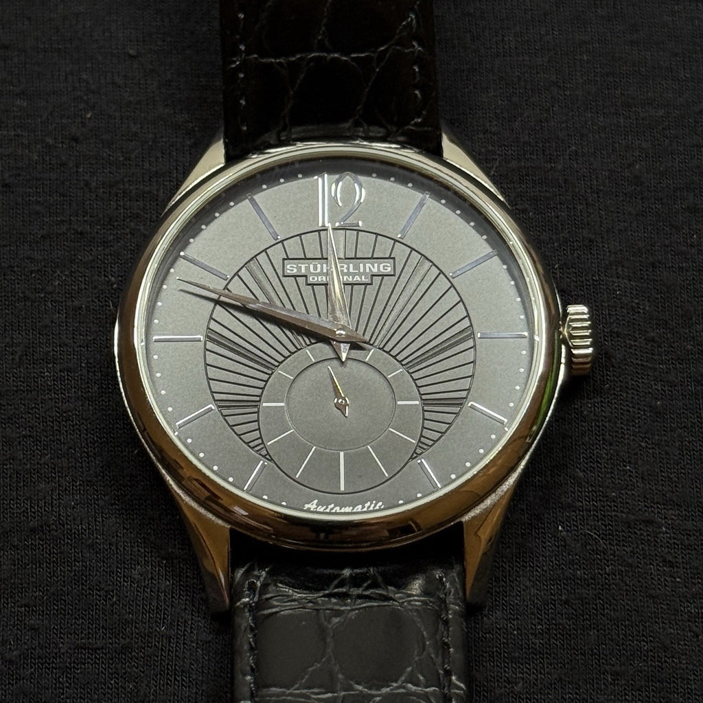 Stührling Cuvette 171C Automatic 44mm Classic Dress Watch