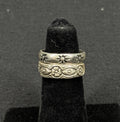 Estate Lot of 2 Sterling Silver 925 Toe Rings Adjustable