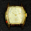 Vintage GF Crawford 10k Rolled Gold Running Watch For Parts Repair