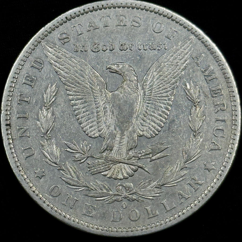1882-O Morgan Silver Dollar Raw Cleaned