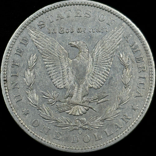 1882-O Morgan Silver Dollar Raw Cleaned