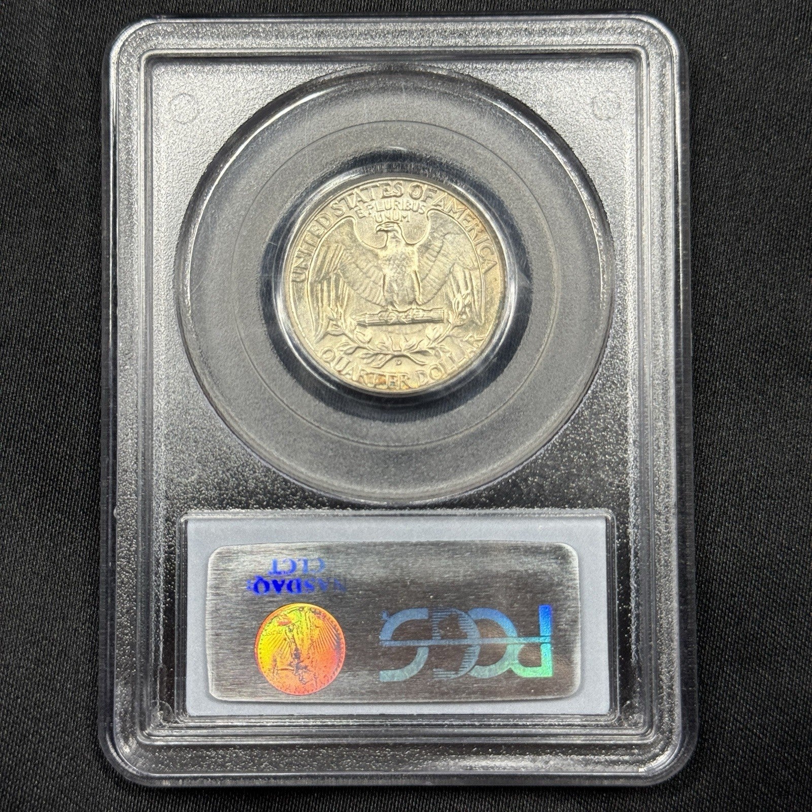 1945-D Washington Quarter PCGS MS64 Silver WWII Era