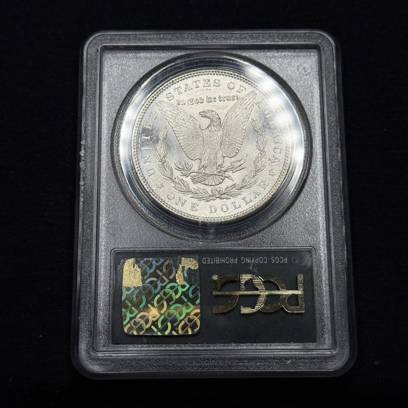 1879 Morgan Silver Dollar PCGS MS62 OGH Old Green Holder
