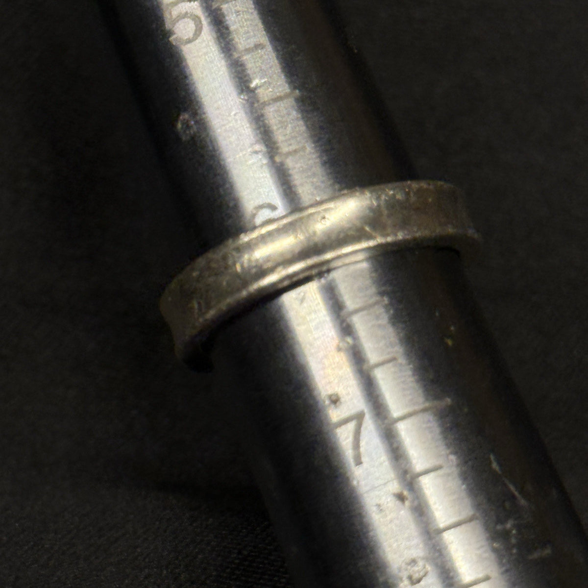 Estate Tiffany & Co. Sterling Silver Ring 1837 Collection 925 Size 6
