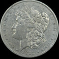 1882-O Morgan Silver Dollar Raw Cleaned