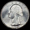 1934 Washington Quarter Silver Uncirculated Medium Motto Original Gem Luster